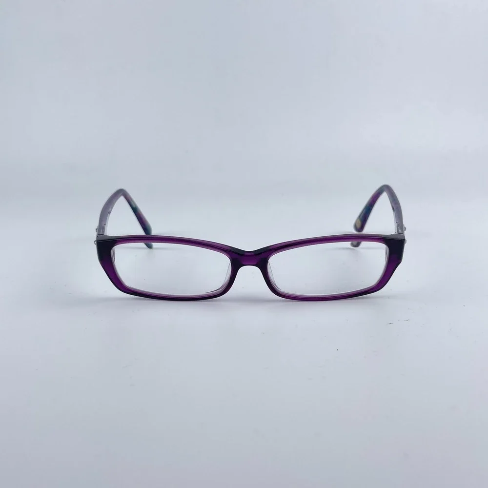 Missoni MM00606 Women's Eyeglasses Frame‎ Purple Plastic Full Rim 54-15-140 mm